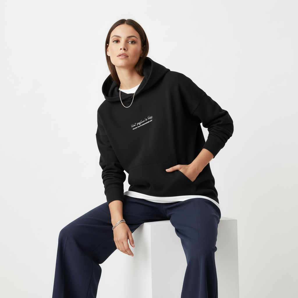 LOOSE FIT UNISEX HOODIE "One Day You Will Understand Why"