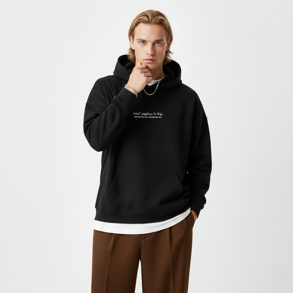 LOOSE FIT UNISEX HOODIE "One Day You Will Understand Why"