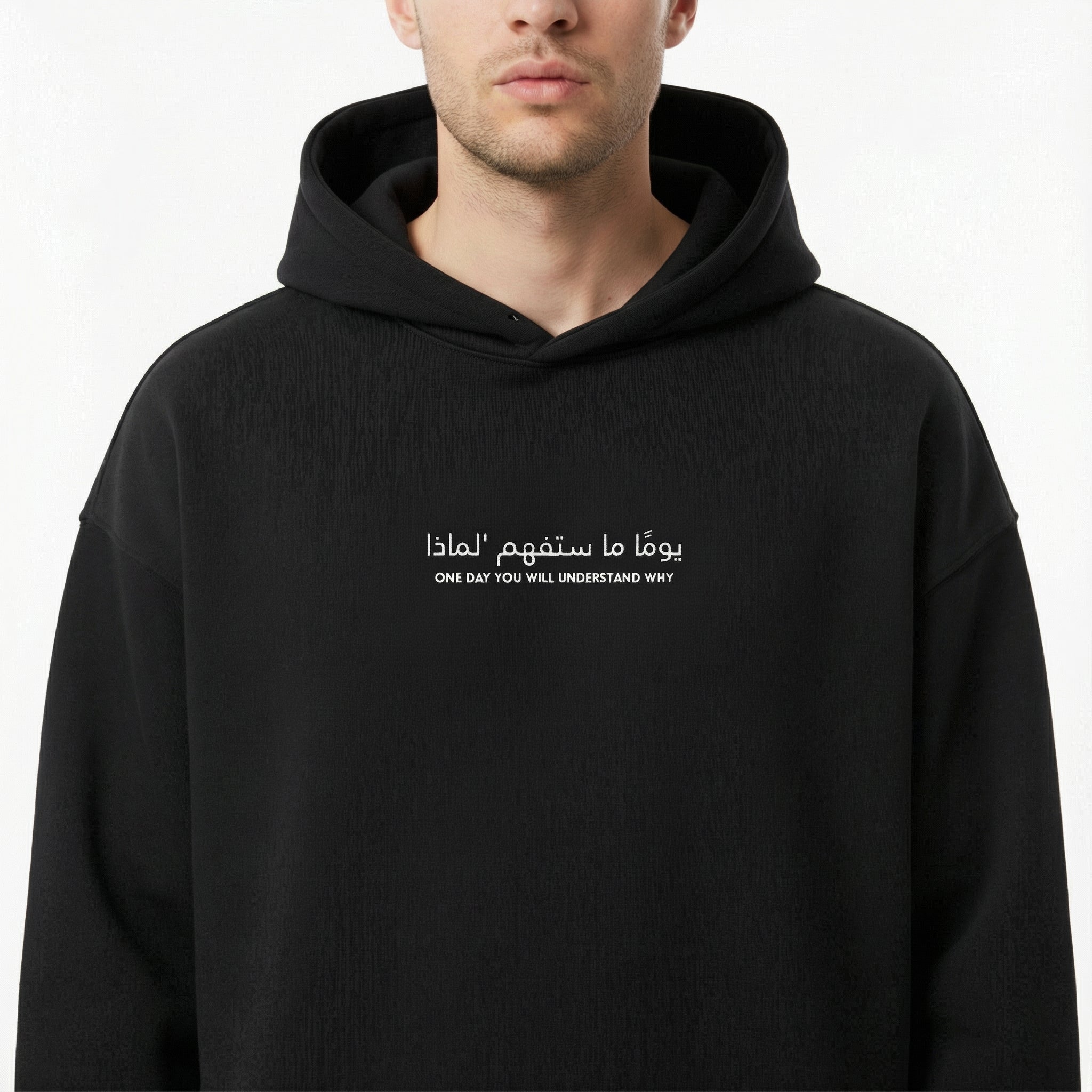 LOOSE FIT UNISEX HOODIE "One Day You Will Understand Why"